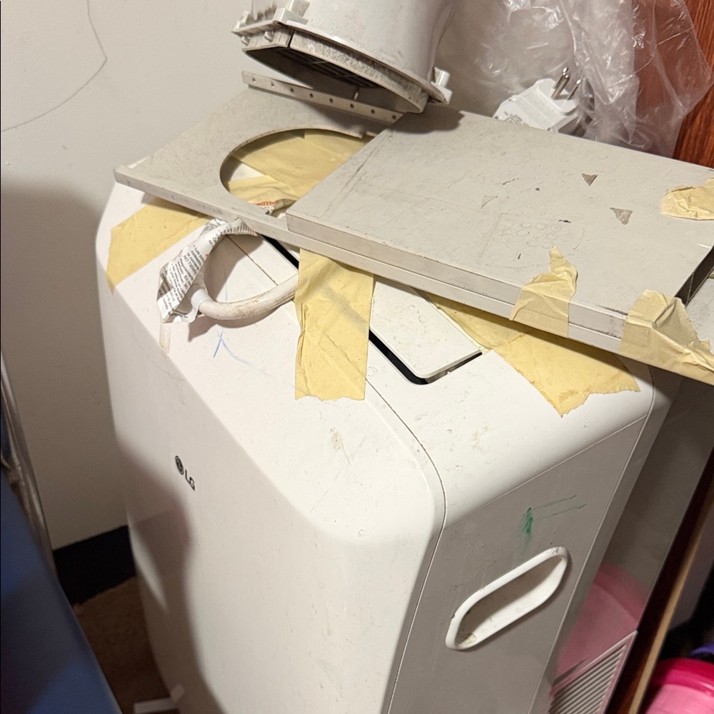 LG White Cooling Unit